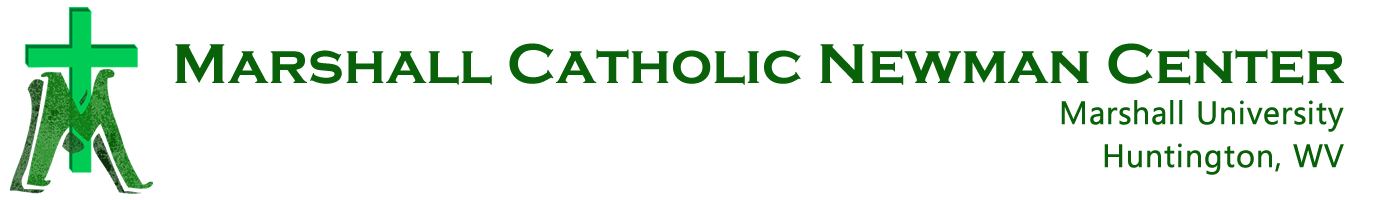 Marshall Catholic Newman Center Logo